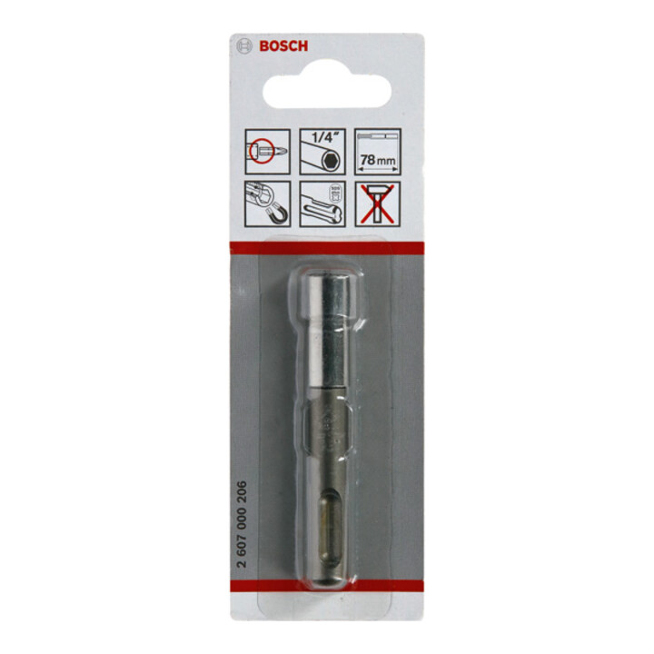 Support universel Bosch avec SDS plus tige 1/4", 78 mm 11 mm