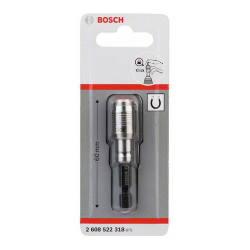 Support universel Bosch Fonction One-Click 1/4", D 14 mm L 60 mm