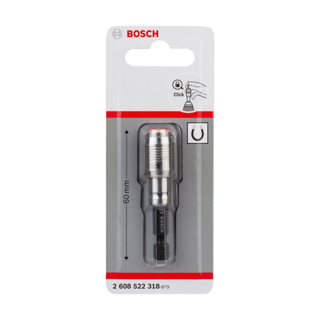 Support universel Bosch Fonction One-Click 1/4", D 14 mm L 60 mm
