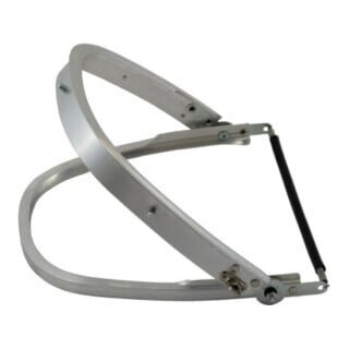 Support universel de casque pour tous casques standards Aluminium EN 166 EN 167 EN 168 EN 170