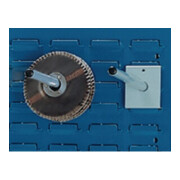 Support universel L. 150 mm rond D. 16 mm p. panneaux à fentes BOTT
