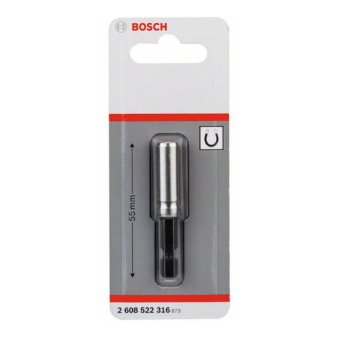 Bosch Supporto universale magnetico 1/4", diametro 10 mm lunghezza 55 mm