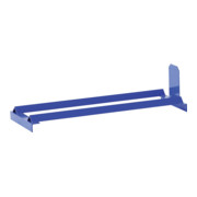 Supports de fûts Bito L 800 mm x H 210 mm x P 270 mm, bleu gentiane
