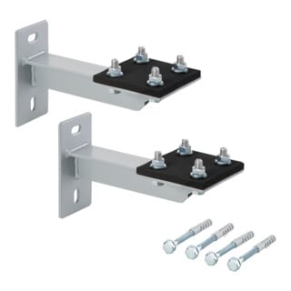 Supports muraux Oventrop pour poutre de distribution/Hydrofixx DN40/50 1351695