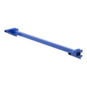 Supports pour bras cylindriques Bito l 1057 bleu gentiane RAL 5010