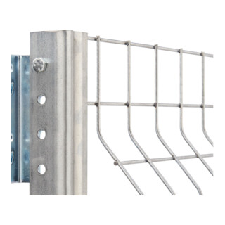 Supports pour fond grillagé Bito finition galvanisée