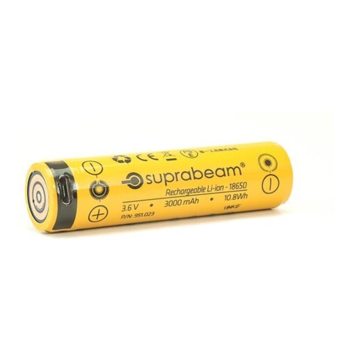 suprabeam Akku-Taschenlampe Q3 r 6-1100lm