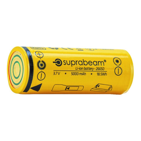 SUPRABEAM Batterie de rechange compatible avec Q7xr & Q7xrs