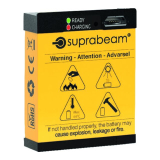 SUPRABEAM Batterie de rechange compatible avec V3pro/V4pro