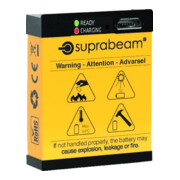 SUPRABEAM Batterie de rechange compatible avec V3pro/V4pro