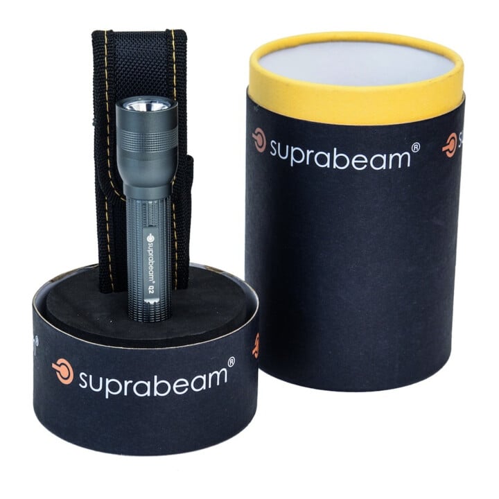 SUPRABEAM Lampe de poche Q2 LED 40/200 lm
