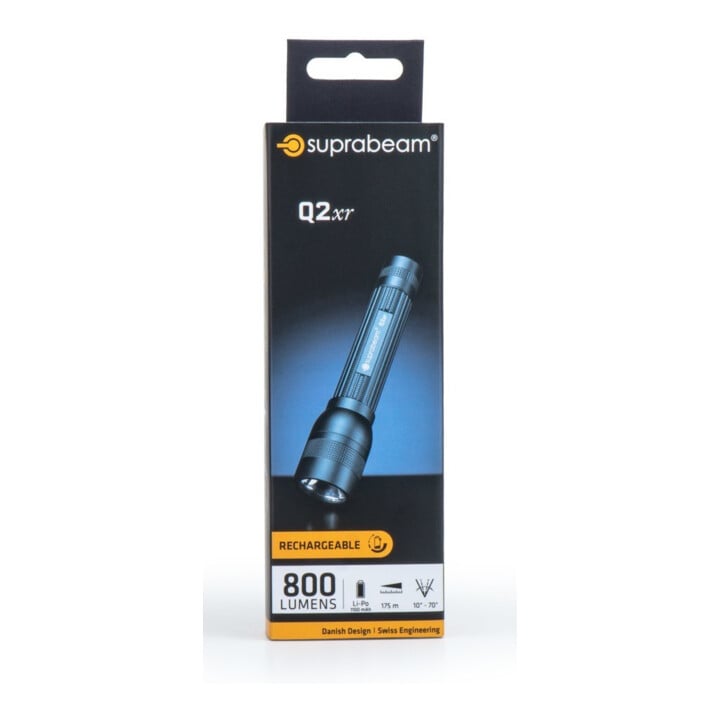 suprabeam Lampe de poche rechargeable Q2xr 6-250/800 lumens