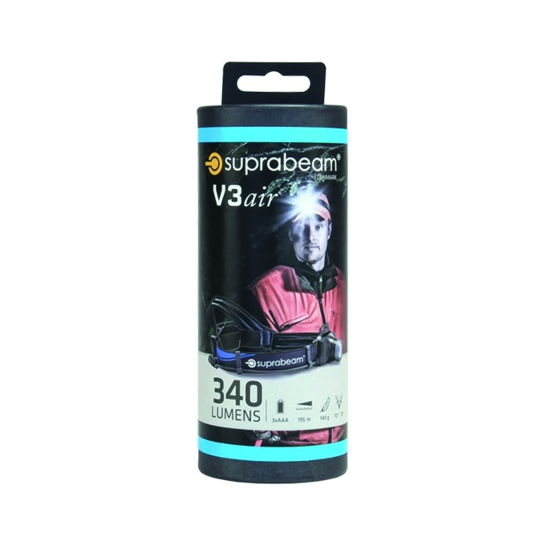SUPRABEAM Lampe frontale V3 air LED 5/150/250lm