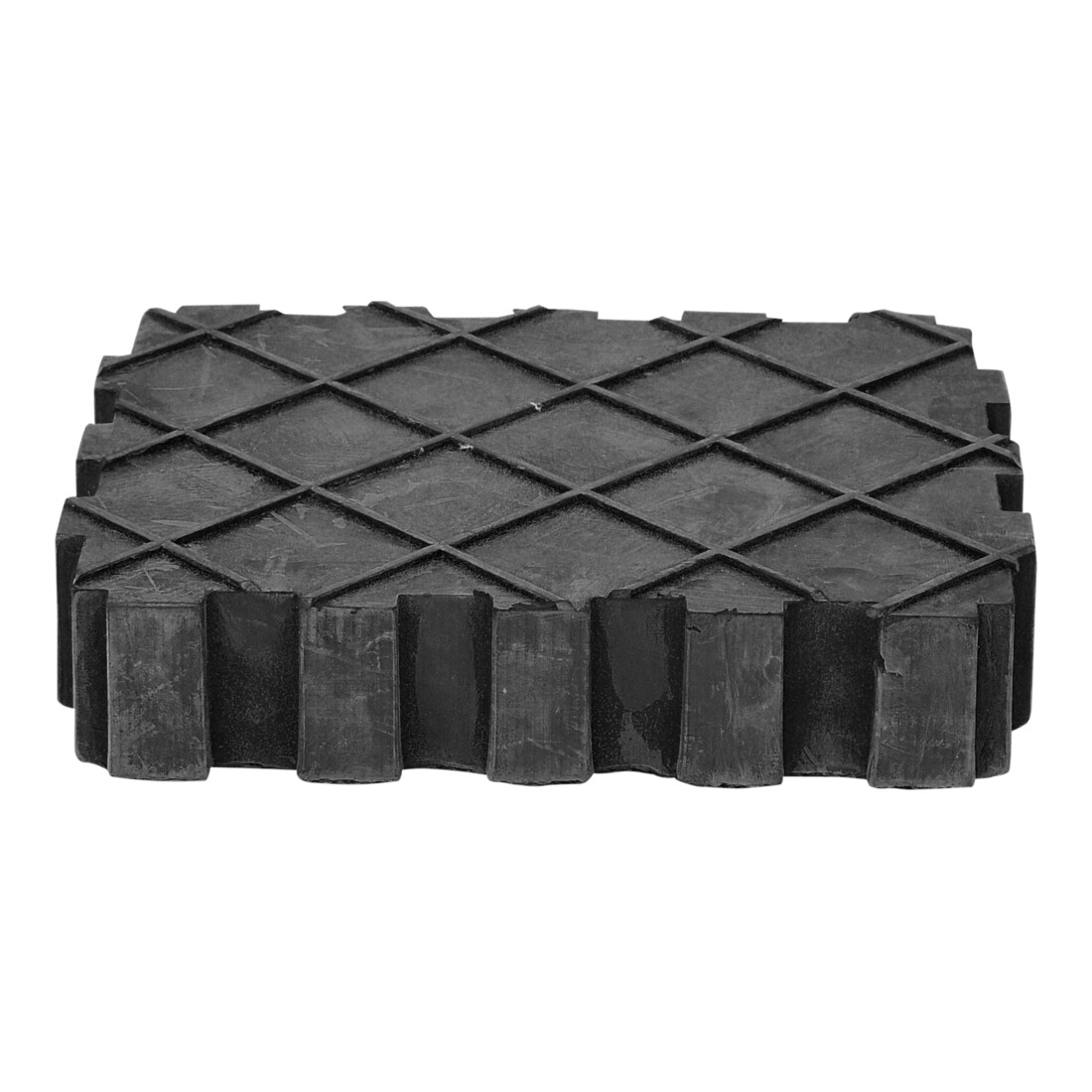 Surface en caoutchouc adapté à tous les ponts élévateurs 155x125x35 mm