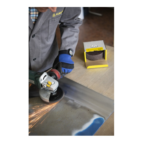 SV 484 Disques texture Klingspor 115 x 22 mm moyen loxyde d'alumine