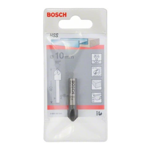 Bosch Svasatura HSS, codolo esagonale, attacco 1/4"