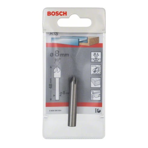 Bosch Svasatura HSS, codolo cilindrico