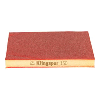 SW 501 TR Eponges abrasives Aluminium Oxide Klingspor 96 x 123 x 12,5 mm Grain 180