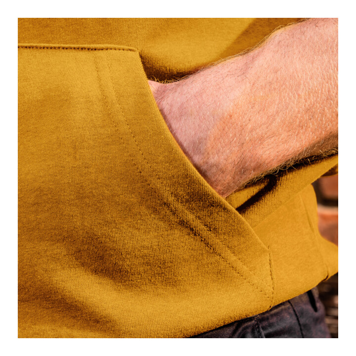 Sweat à capuche STIER XXL doré