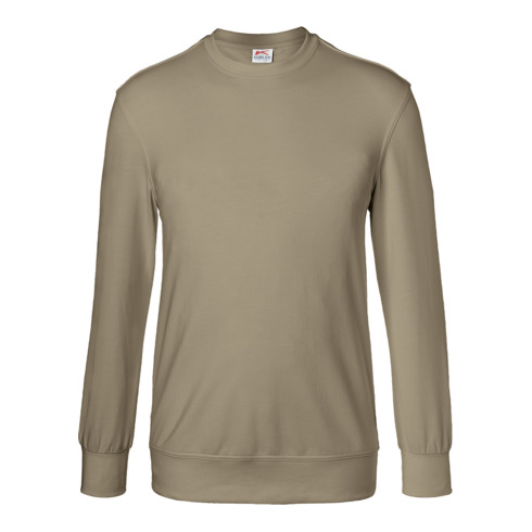 Kübler Sweatshirt SHIRTS sandbraun Form 5023
