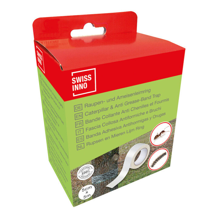 SWISSINNO Anneau colle à chenilles et fourmis 5x5cm Natural Control Solution