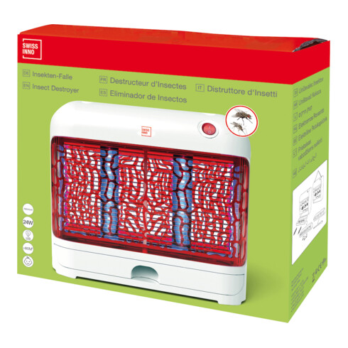 SWISSINNO Destructeur d’insectes 24W LED Premium Solution