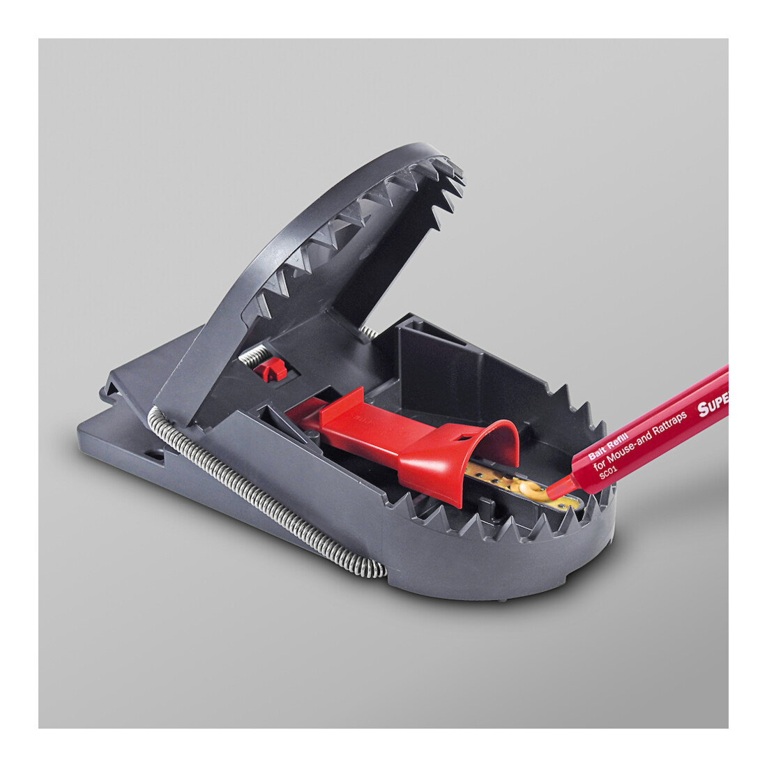 SWISSINNO Ersatzköder Spritze für Ratten-/ Mausefalle SuperCat 2x 3g Solution