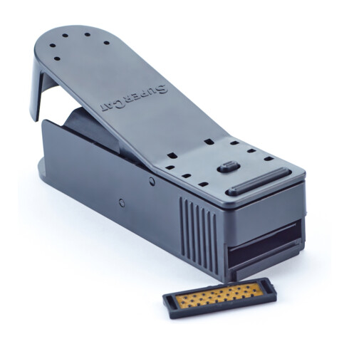 SWISSINNO Piège vivant maison à souris avec appât SuperCat Solution