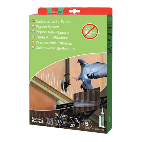 SWISSINNO Pointes 300 cm avec colle silicone Solution