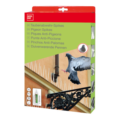 SWISSINNO Pointes 300 cm avec colle silicone Solution