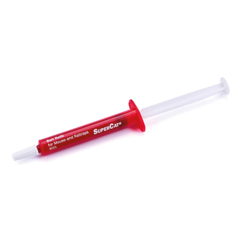 SWISSINNO Recharge d’appât seringue pour piège à rats/souris SuperCat 2x 3g Solution