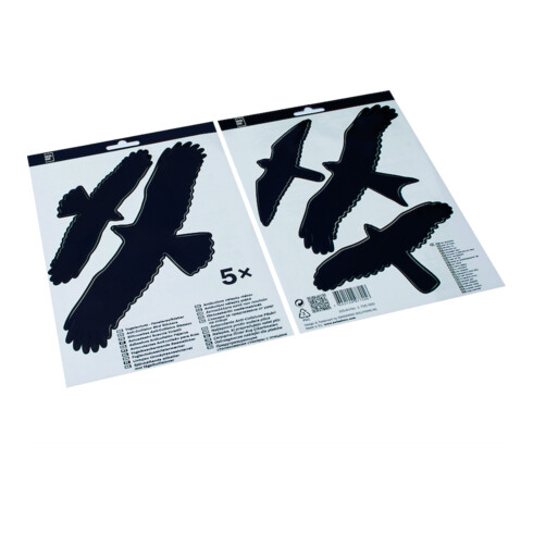 SWISSINNO Solution d’ouverture de fenêtre anti-oiseaux, 5 pièces