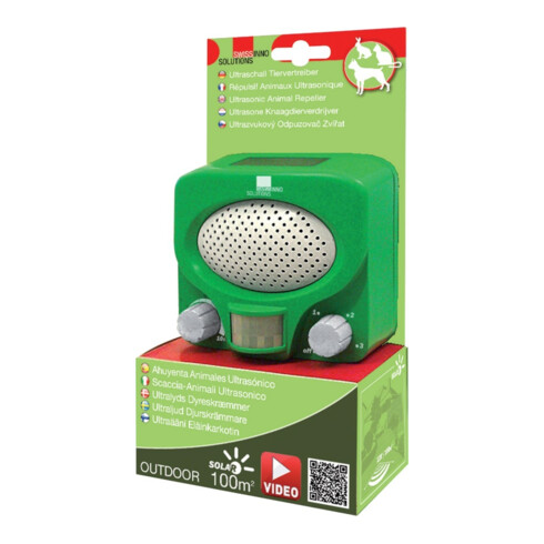 SWISSINNO Solution ultrasonique répulsive pour animaux