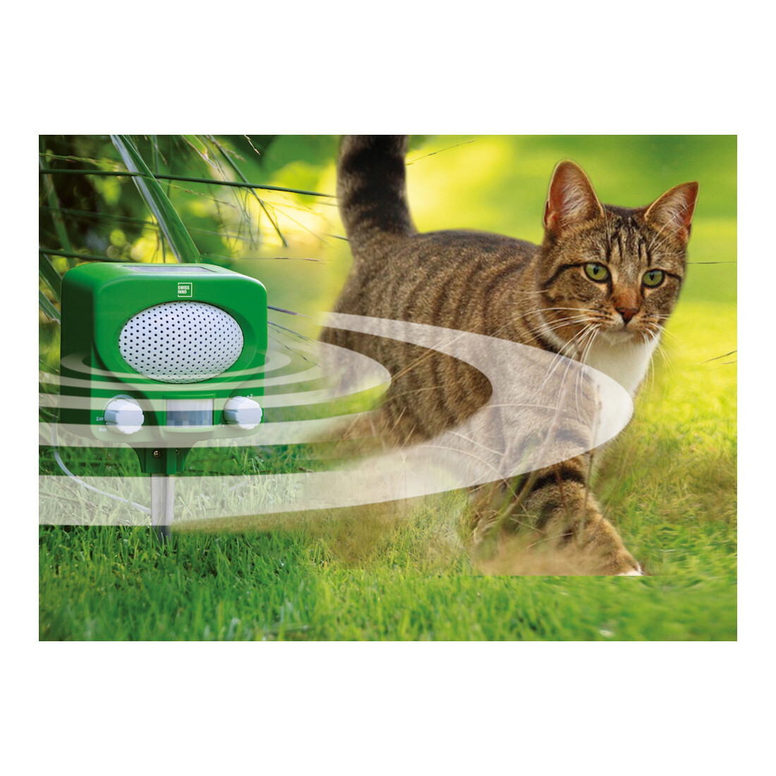 SWISSINNO Solution ultrasonique répulsive pour animaux