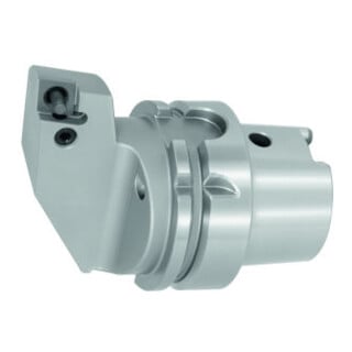 SWISSTOOLS HSK-T-Klemmdrehhalter links 63/12HPmm für Wendeschneidplatten CN