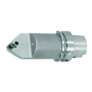 SWISSTOOLS Porte-outil de tournage à serrage HSK-T 6312-100HPmm neutre pour plaquettes CN