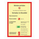 Symbole de protection contre l'incendie BGV A8 L210xB297mm Règlement de protection contre l'incendie Ku.-1