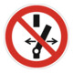 Symboles d'interdiction ASR A1.3/DIN EN ISO 7010 commutation interdite plastique-1