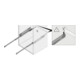 Synchronisation Push to open Alu.L.270,300,350,400,450,500,550,650mm HETTICH-3