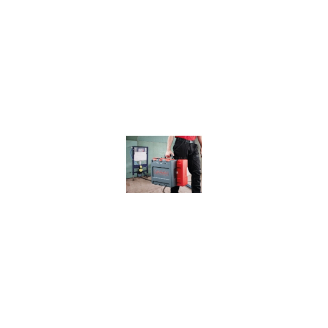 Système de cas Rothenberger ROCASE 4212 rouge avec insert pour les mâchoires de pression