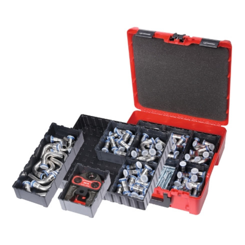 Système de cas Rothenberger ROCASE 4414 avec 2 plateaux et 12 ROBOX