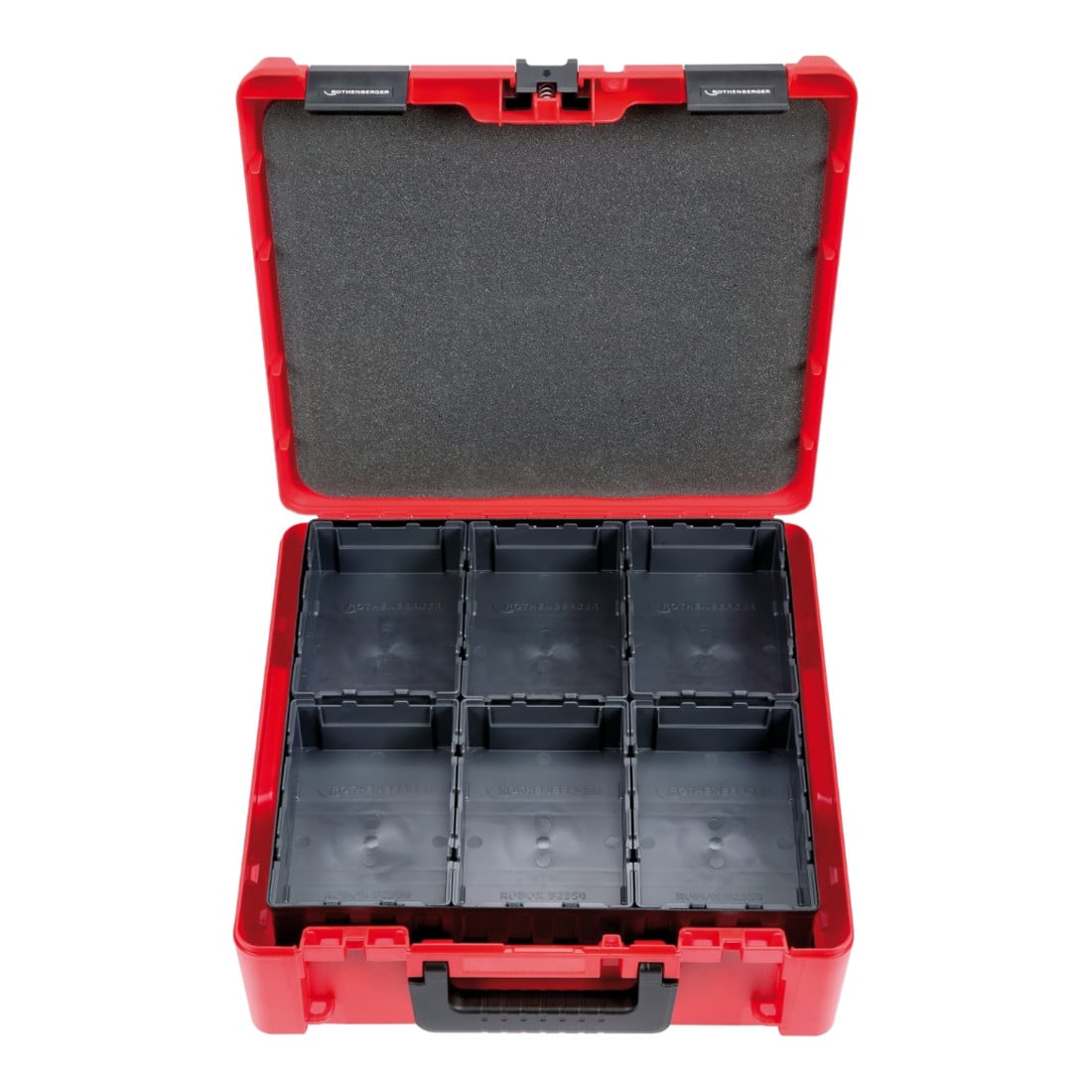 Système de cas Rothenberger ROCASE 4414 avec 2 plateaux et 12 ROBOX