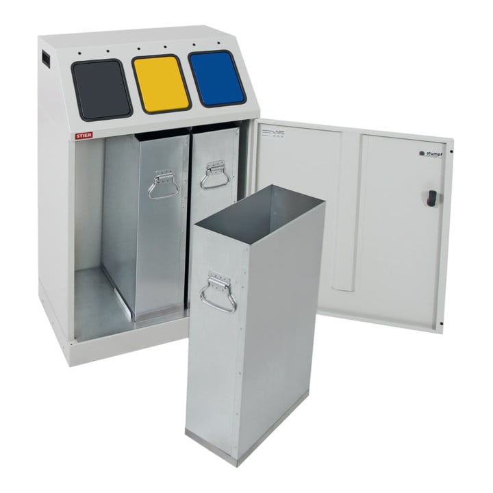 Système de collecte de matières recyclables STIER Premium 3x30l