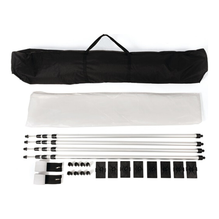 Système de protection contre la poussière PF4 24-pcs.adaptable,b.ca.4x6m Set FRIESS