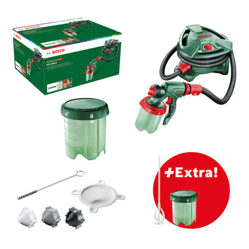 Système de pulvérisation de peinture Bosch PFS 5000 E