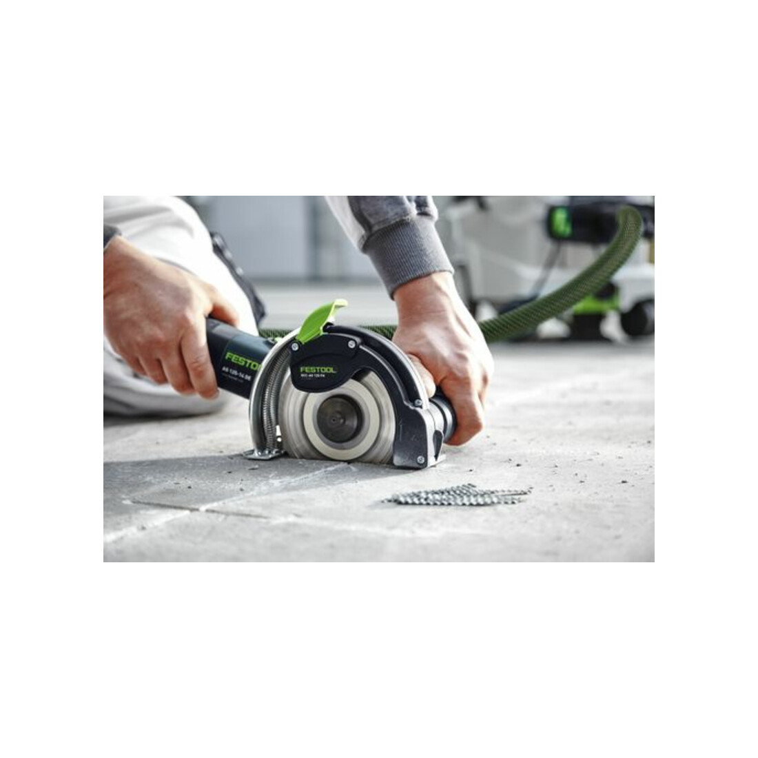 Système de tronçonnage à main libre Festool DSC-AG 125 FH-Plus