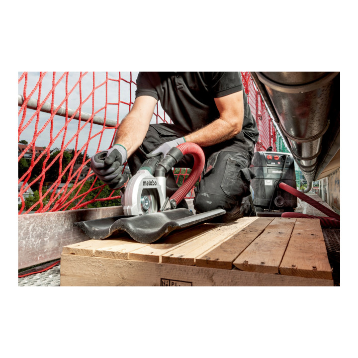 Système de tronçonnage diamanté TEPB 19-180 RT CED metabo, avec meule de tronçonnage diamantée UP-T, Coffret