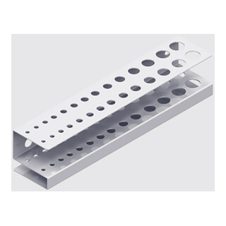 Système d'éléments Barre de perçage H.40mm B.188mm T.40mm STA blanc