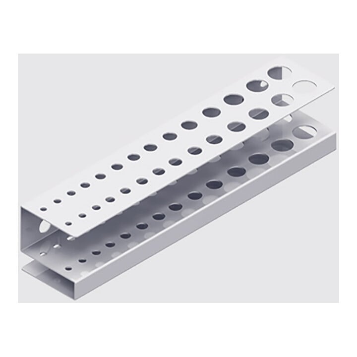 Système d'éléments Barre de perçage H.40mm B.188mm T.40mm STA blanc