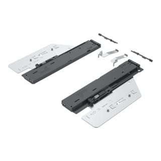 Système d'ouverture Push to open Silent, 10 - 40 kg, à gauche et à droite Hettich